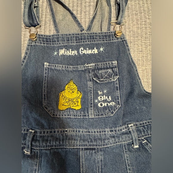 Vintage Dr .Suess Grinch Women Overall Cartoon TV enterprises - Picture 9 of 11